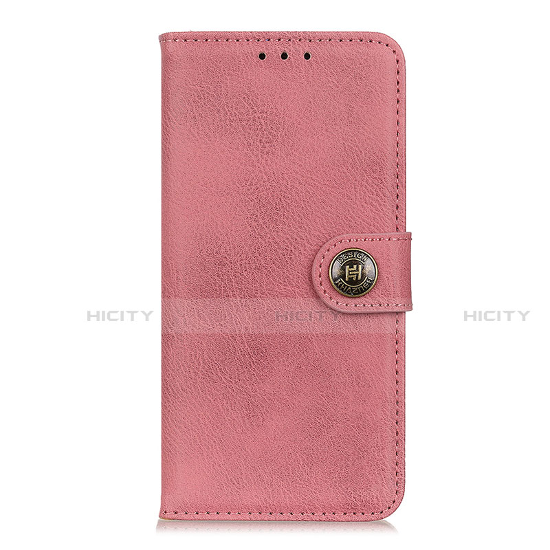 Coque Portefeuille Livre Cuir Etui Clapet pour Oppo A93 Rose Plus