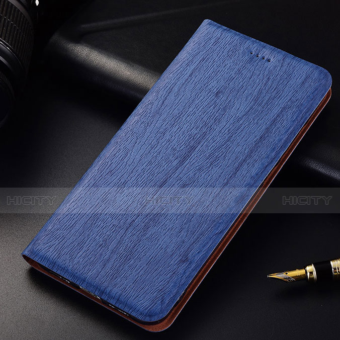 Coque Portefeuille Livre Cuir Etui Clapet pour Oppo Find X Bleu Plus