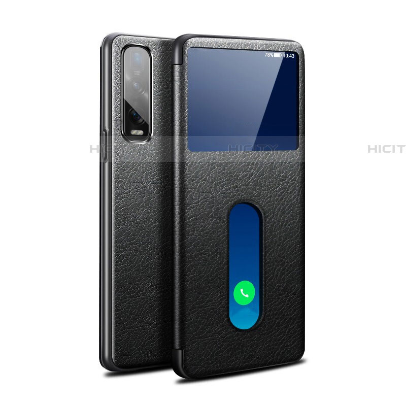 Coque Portefeuille Livre Cuir Etui Clapet pour Oppo Find X2 Pro Plus