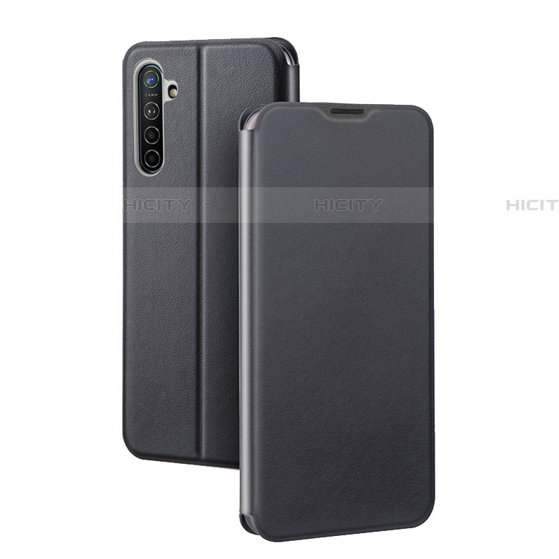 Coque Portefeuille Livre Cuir Etui Clapet pour Oppo K5 Noir Plus