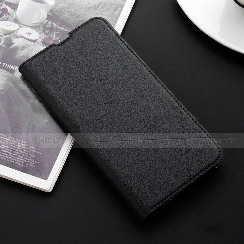 Coque Portefeuille Livre Cuir Etui Clapet pour Oppo Reno2 Z Noir Plus