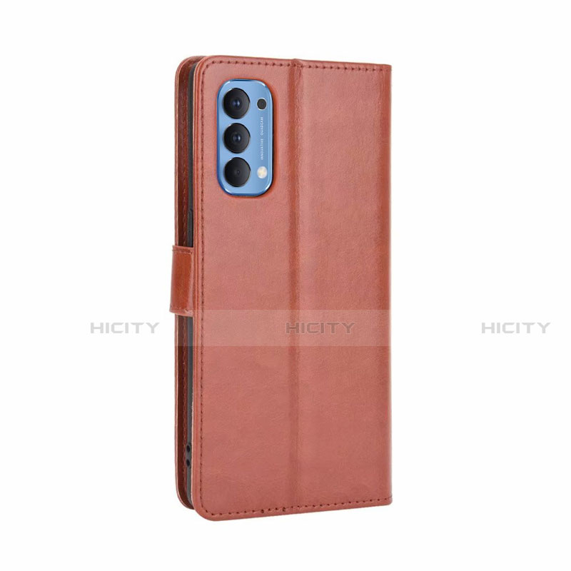 Coque Portefeuille Livre Cuir Etui Clapet pour Oppo Reno4 4G Plus