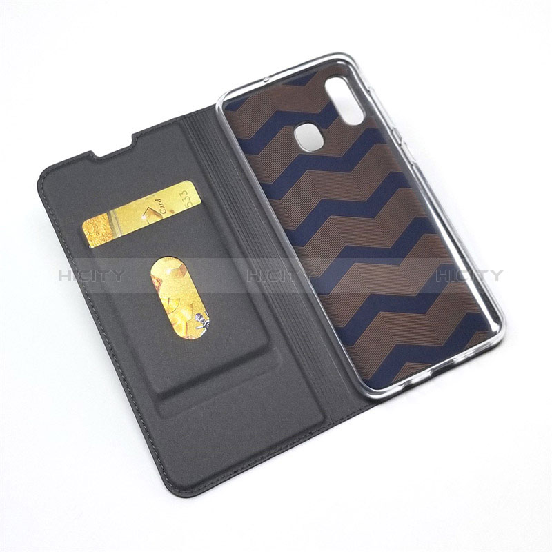 Coque Portefeuille Livre Cuir Etui Clapet pour Samsung Galaxy A20 Plus