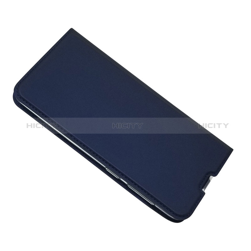 Coque Portefeuille Livre Cuir Etui Clapet pour Samsung Galaxy A50S Bleu Plus