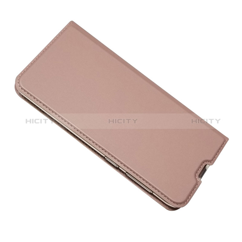 Coque Portefeuille Livre Cuir Etui Clapet pour Samsung Galaxy A50S Or Rose Plus