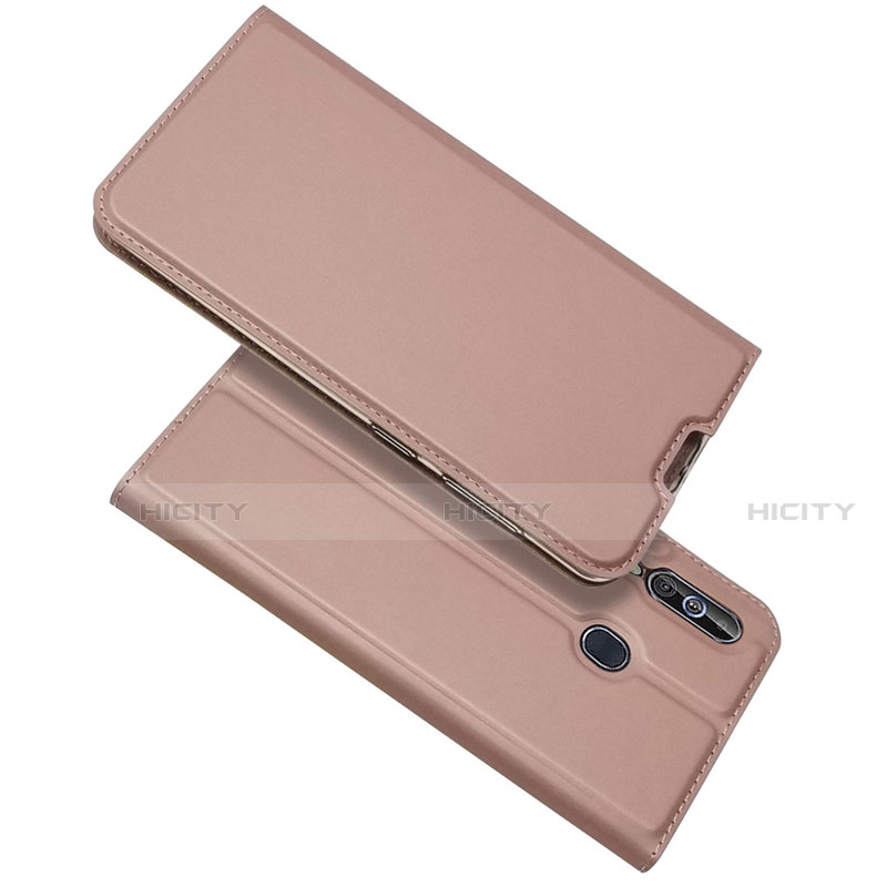 Coque Portefeuille Livre Cuir Etui Clapet pour Samsung Galaxy A60 Plus