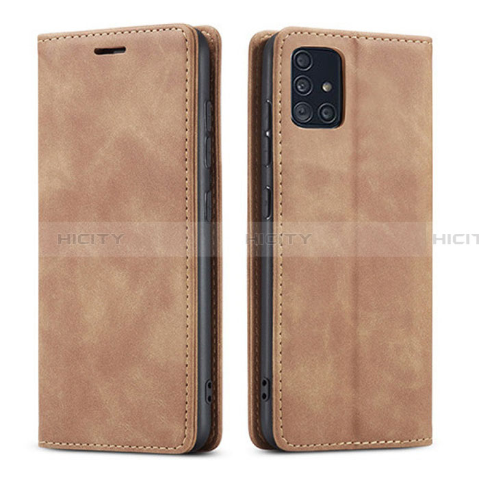 Coque Portefeuille Livre Cuir Etui Clapet pour Samsung Galaxy A71 4G A715 Plus