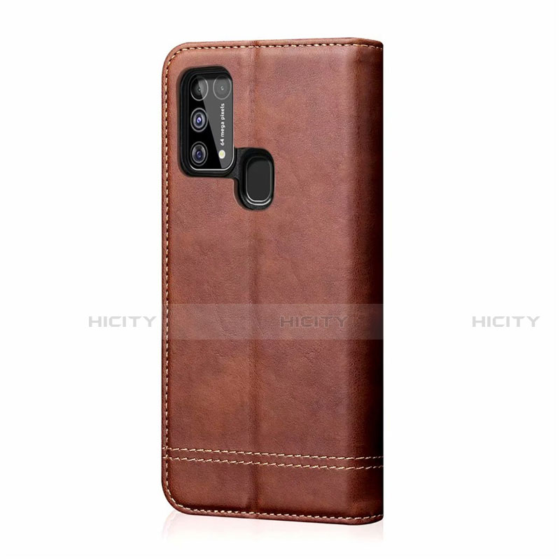 Coque Portefeuille Livre Cuir Etui Clapet pour Samsung Galaxy M21s Plus