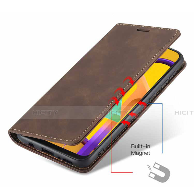 Coque Portefeuille Livre Cuir Etui Clapet pour Samsung Galaxy M30s Plus