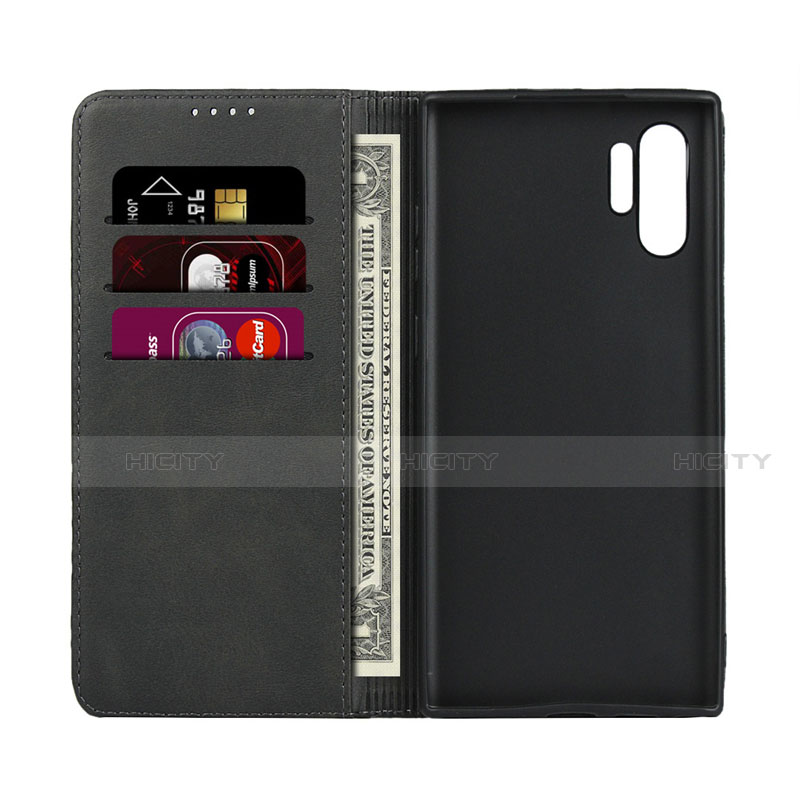 Coque Portefeuille Livre Cuir Etui Clapet pour Samsung Galaxy Note 10 Plus Plus