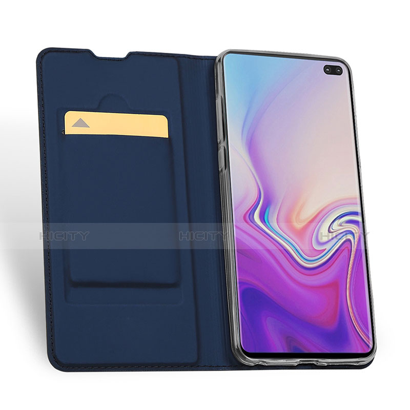 Coque Portefeuille Livre Cuir Etui Clapet pour Samsung Galaxy S10 Plus Plus