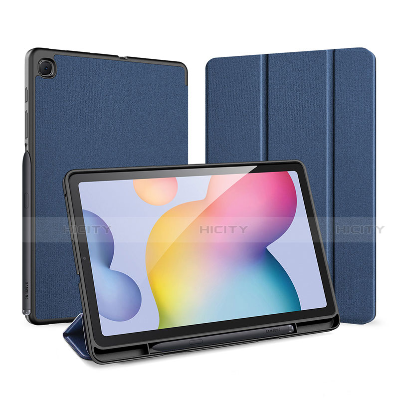 Coque Portefeuille Livre Cuir Etui Clapet pour Samsung Galaxy Tab S6 Lite 10.4 SM-P610 Plus