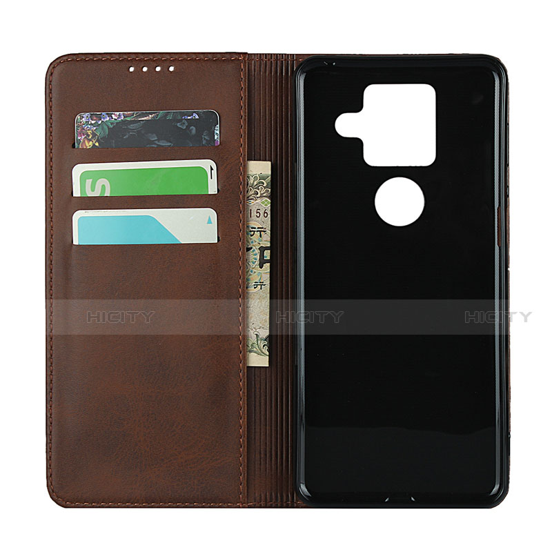 Coque Portefeuille Livre Cuir Etui Clapet pour Sharp AQUOS Sense4 Plus Plus