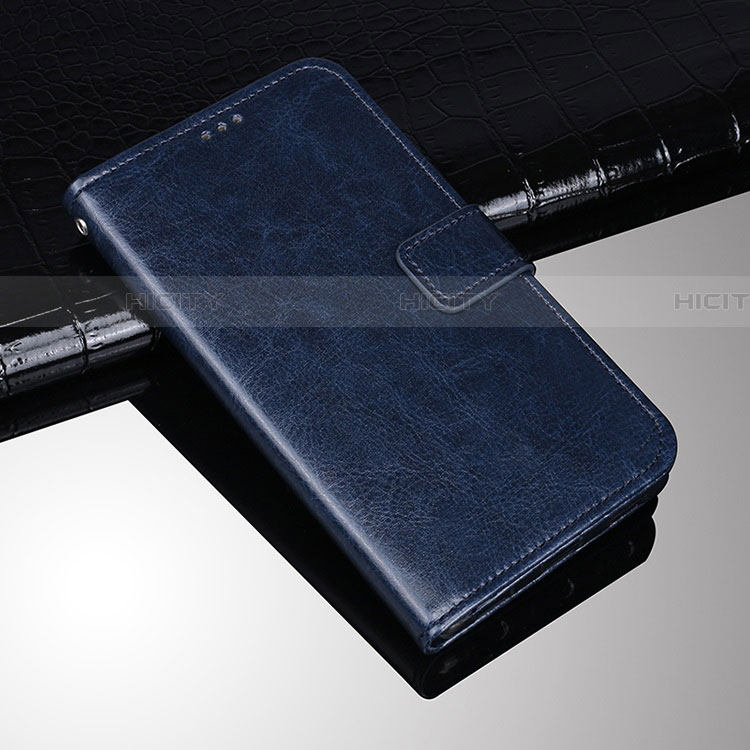 Coque Portefeuille Livre Cuir Etui Clapet pour Sony Xperia 10 Bleu Plus