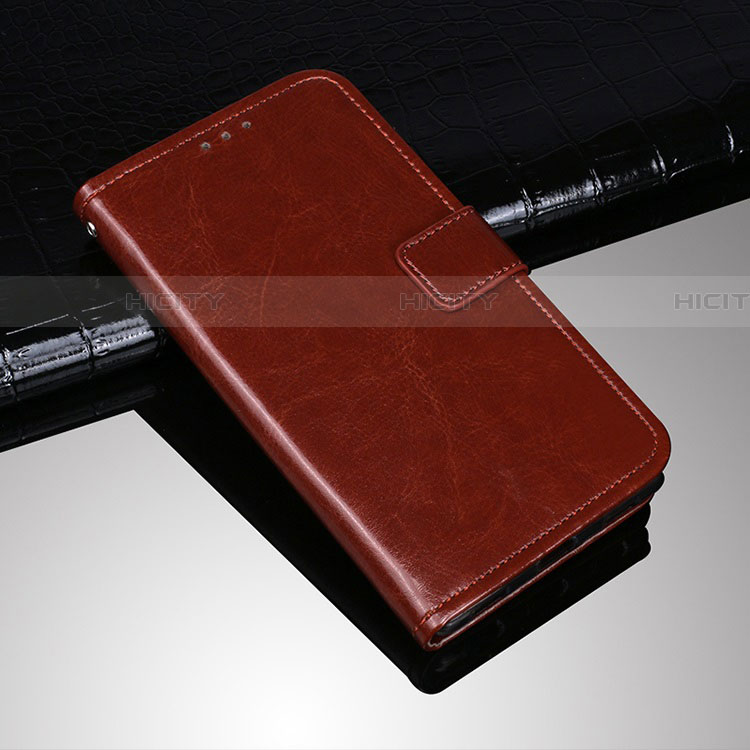 Coque Portefeuille Livre Cuir Etui Clapet pour Sony Xperia 10 Marron Plus