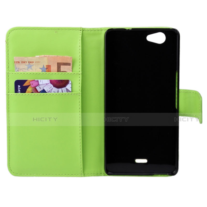 Coque Portefeuille Livre Cuir Etui Clapet pour Wiko Highway Signs Plus