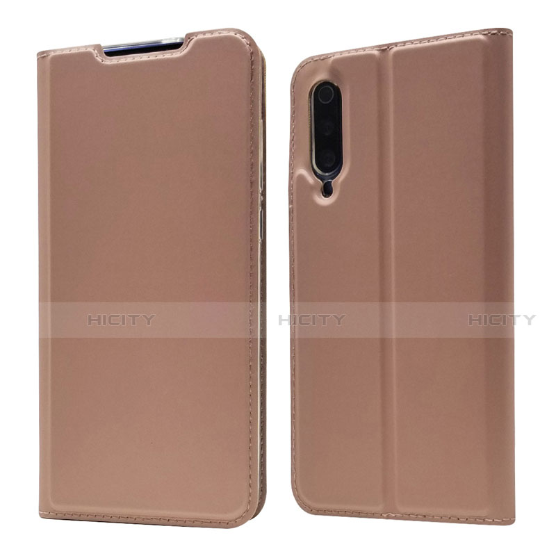 Coque Portefeuille Livre Cuir Etui Clapet pour Xiaomi Mi 9 Lite Or Rose Plus