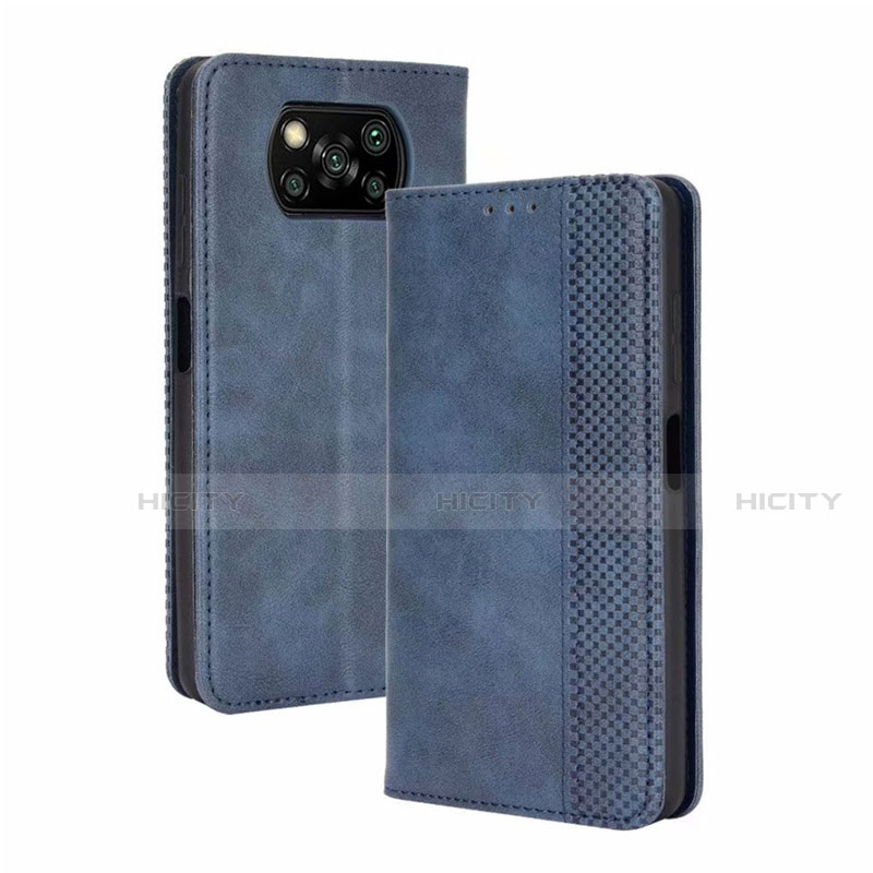 Coque Portefeuille Livre Cuir Etui Clapet pour Xiaomi Poco X3 NFC Plus