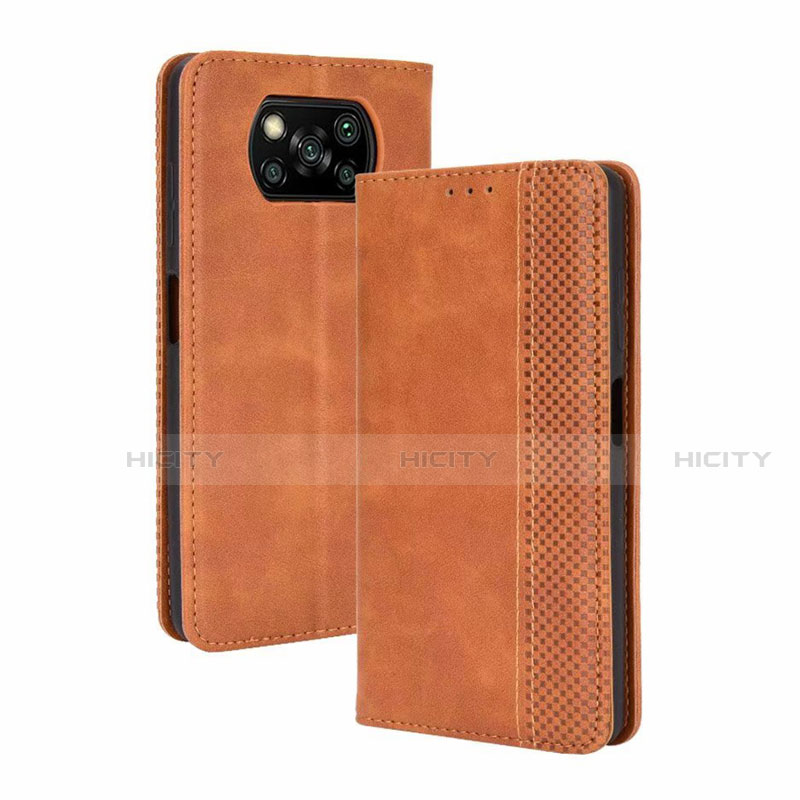 Coque Portefeuille Livre Cuir Etui Clapet pour Xiaomi Poco X3 Pro Plus