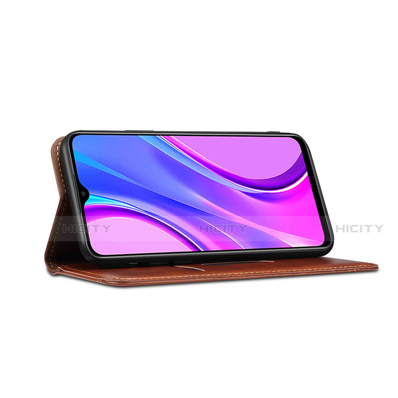 Coque Portefeuille Livre Cuir Etui Clapet pour Xiaomi Redmi 9 India Plus