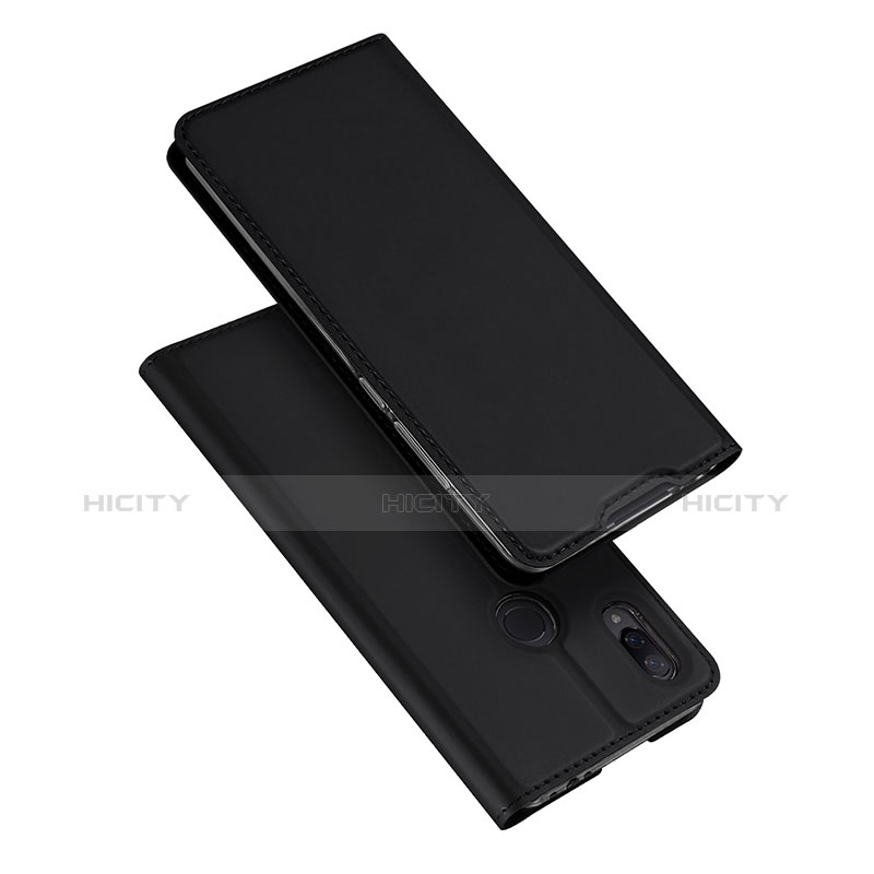 Coque Portefeuille Livre Cuir Etui Clapet pour Xiaomi Redmi Note 7 Noir Plus