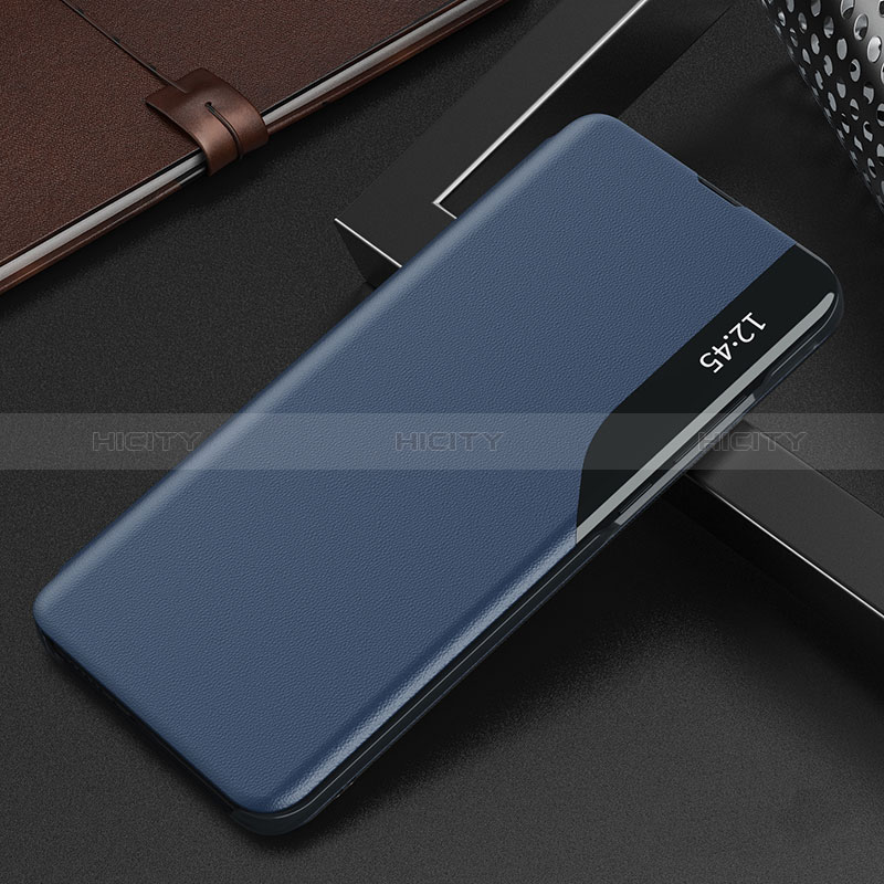 Coque Portefeuille Livre Cuir Etui Clapet Q02H pour Xiaomi Poco X5 5G Bleu Plus