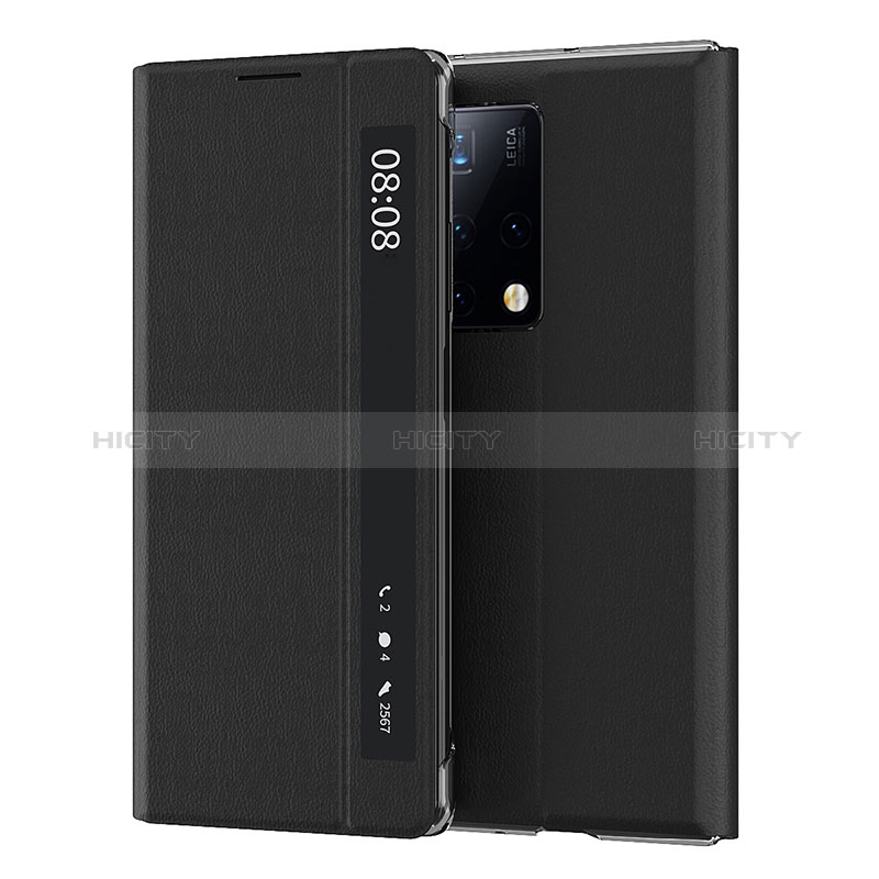 Coque Portefeuille Livre Cuir Etui Clapet QH1 pour Huawei Mate X2 Plus