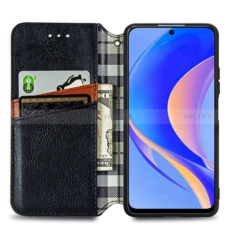 Coque Portefeuille Livre Cuir Etui Clapet S01D pour Huawei Enjoy 50 Pro Plus