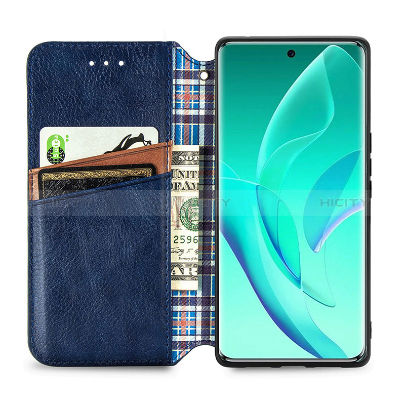 Coque Portefeuille Livre Cuir Etui Clapet S01D pour Huawei Honor 60 5G Plus