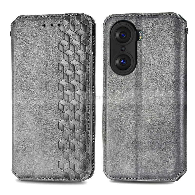 Coque Portefeuille Livre Cuir Etui Clapet S01D pour Huawei Honor 60 Pro 5G Plus