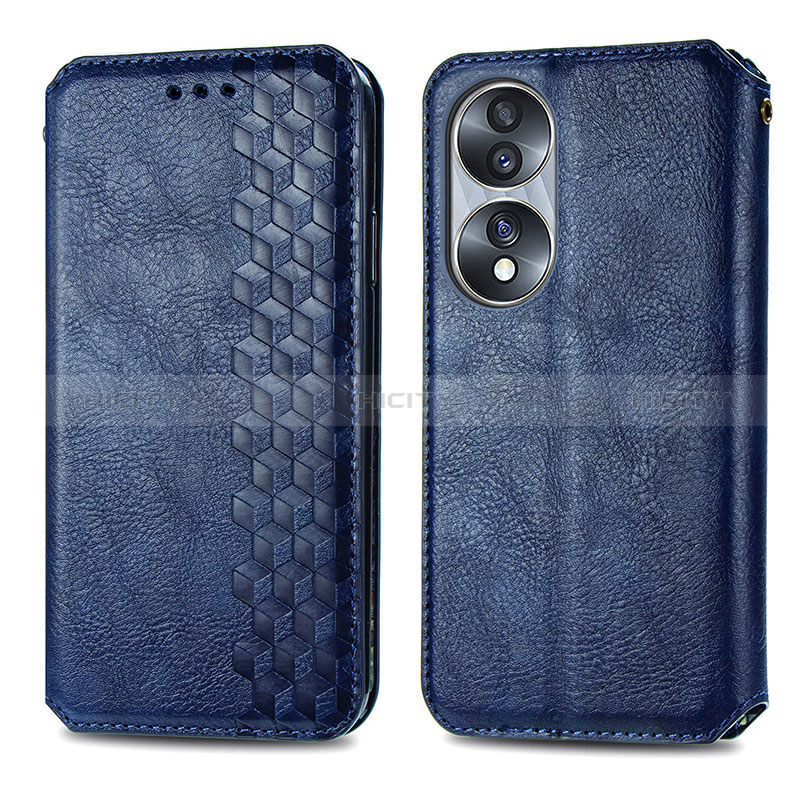 Coque Portefeuille Livre Cuir Etui Clapet S01D pour Huawei Honor 70 5G Plus