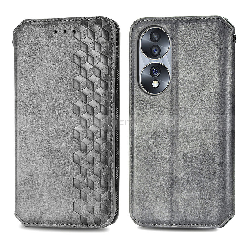 Coque Portefeuille Livre Cuir Etui Clapet S01D pour Huawei Honor 70 5G Plus