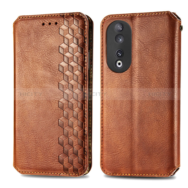 Coque Portefeuille Livre Cuir Etui Clapet S01D pour Huawei Honor 90 5G Plus