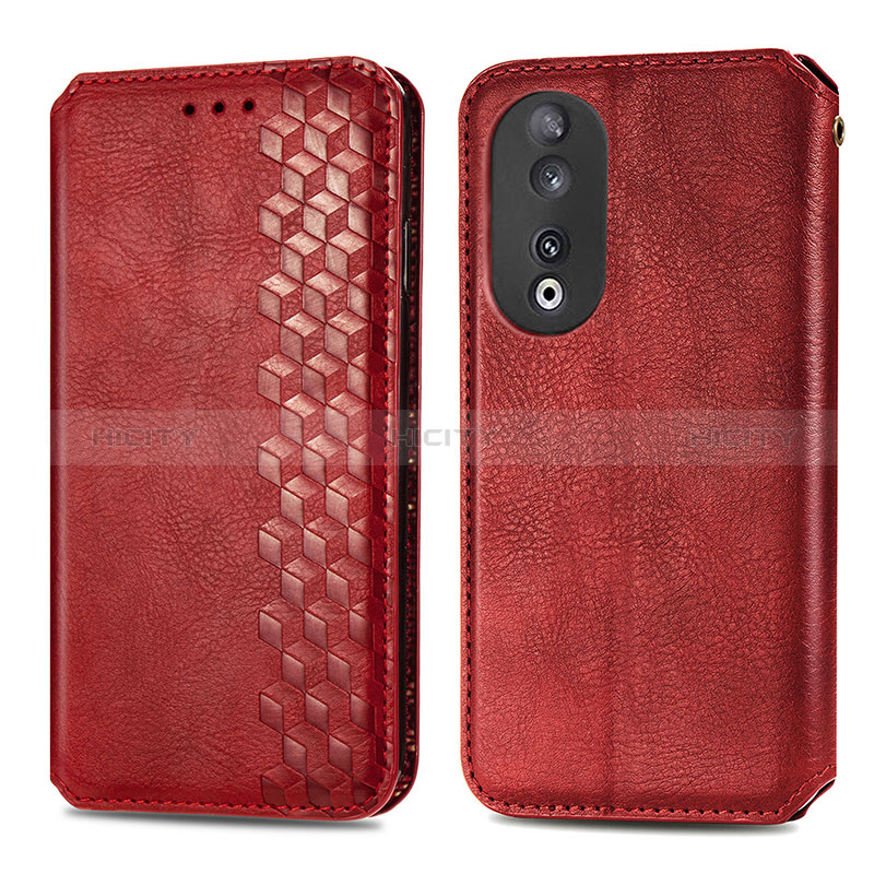 Coque Portefeuille Livre Cuir Etui Clapet S01D pour Huawei Honor 90 5G Plus