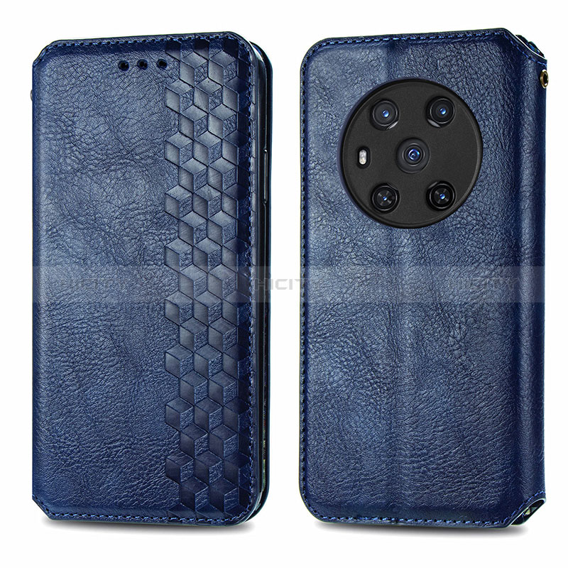 Coque Portefeuille Livre Cuir Etui Clapet S01D pour Huawei Honor Magic3 5G Plus