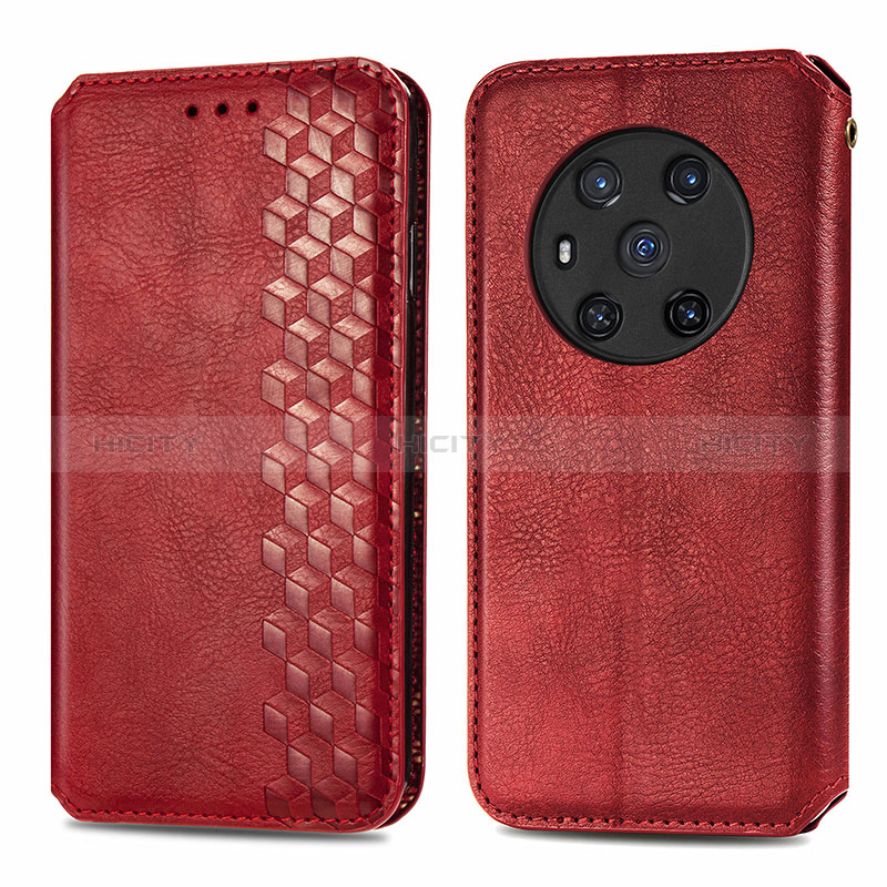 Coque Portefeuille Livre Cuir Etui Clapet S01D pour Huawei Honor Magic3 5G Plus