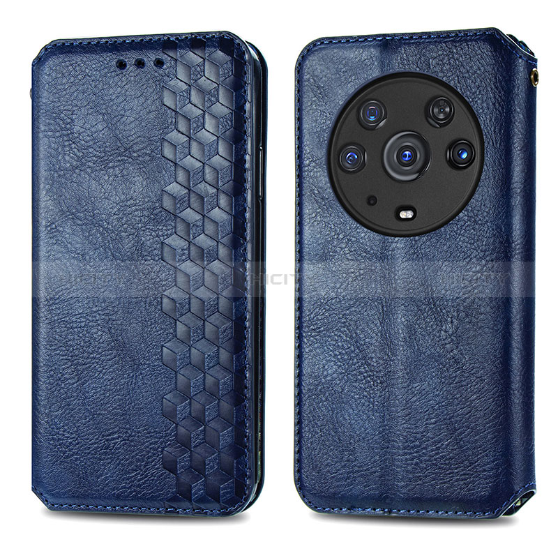 Coque Portefeuille Livre Cuir Etui Clapet S01D pour Huawei Honor Magic3 Pro 5G Plus