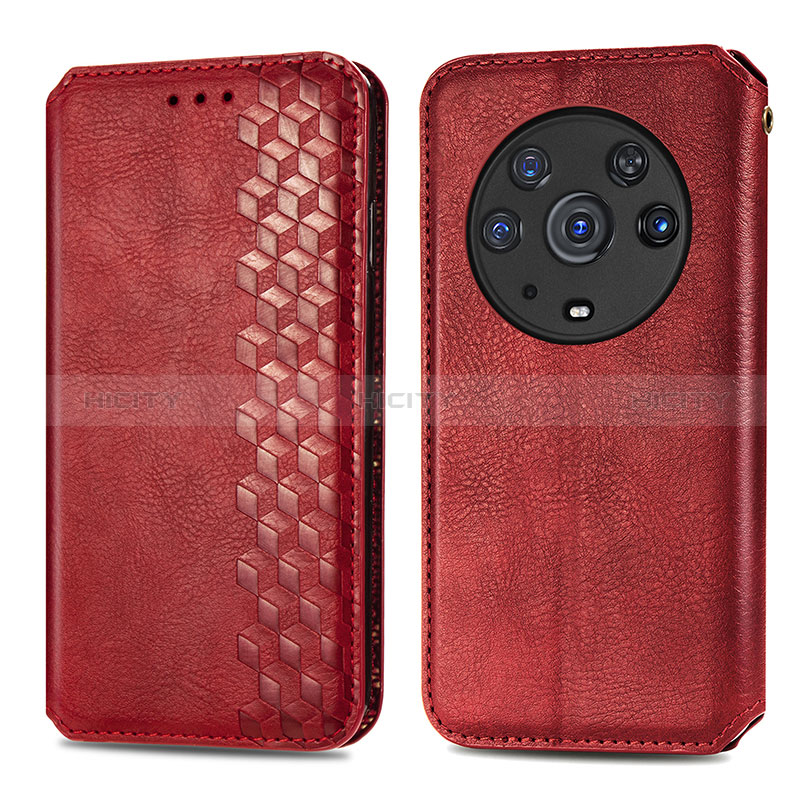 Coque Portefeuille Livre Cuir Etui Clapet S01D pour Huawei Honor Magic3 Pro 5G Plus