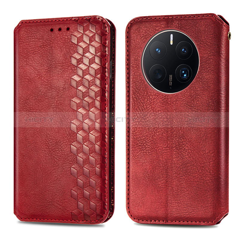 Coque Portefeuille Livre Cuir Etui Clapet S01D pour Huawei Mate 50 Pro Plus