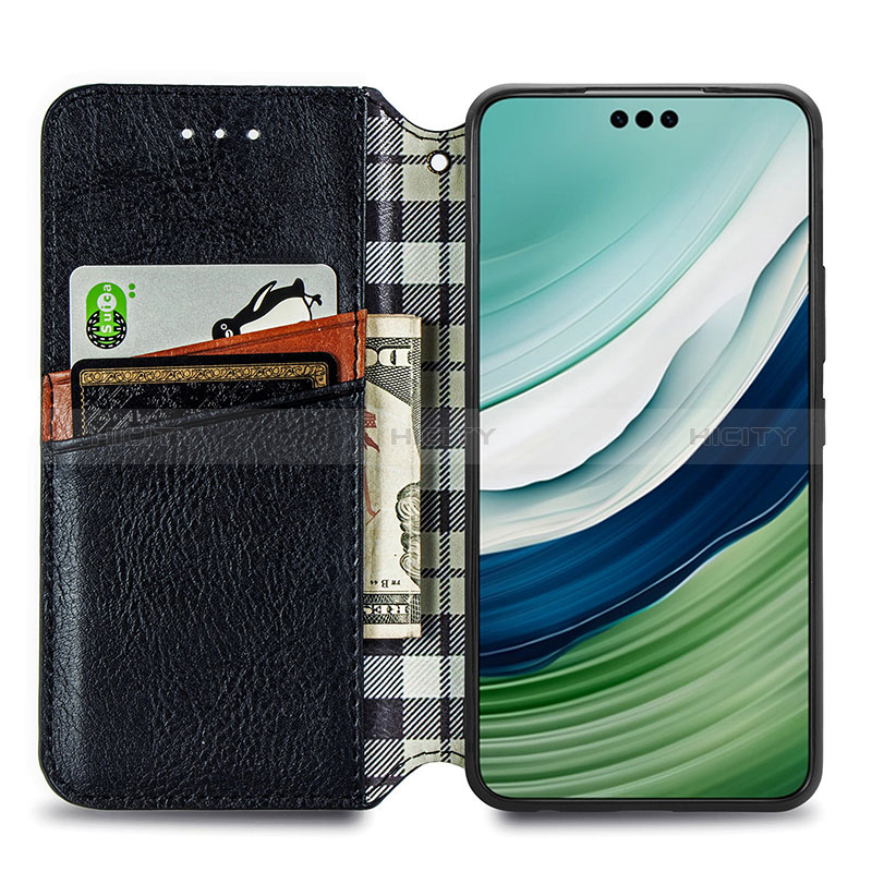 Coque Portefeuille Livre Cuir Etui Clapet S01D pour Huawei Mate 60 Pro+ Plus Plus