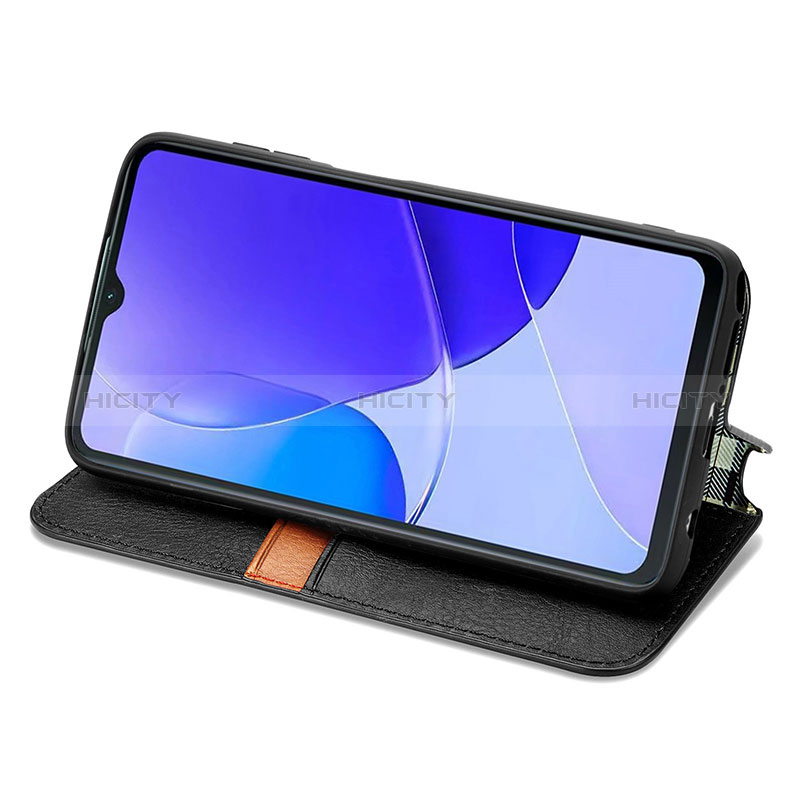 Coque Portefeuille Livre Cuir Etui Clapet S01D pour Huawei Nova Y91 Plus