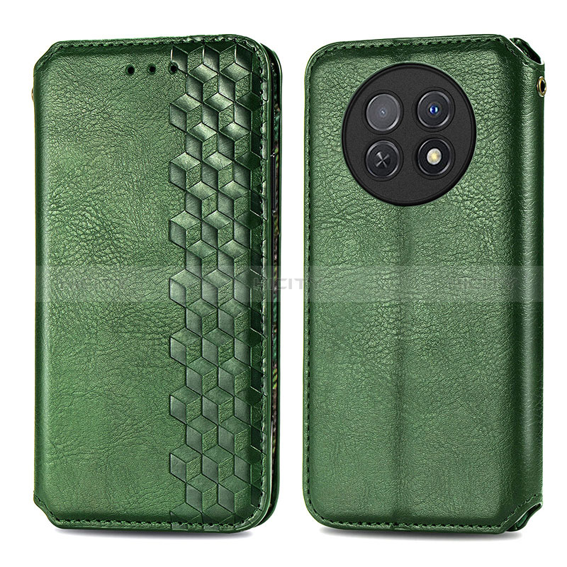 Coque Portefeuille Livre Cuir Etui Clapet S01D pour Huawei Nova Y91 Plus