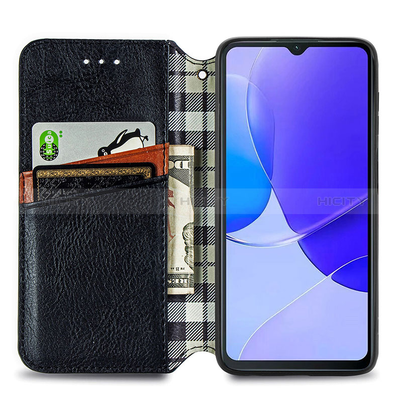 Coque Portefeuille Livre Cuir Etui Clapet S01D pour Huawei Nova Y91 Plus