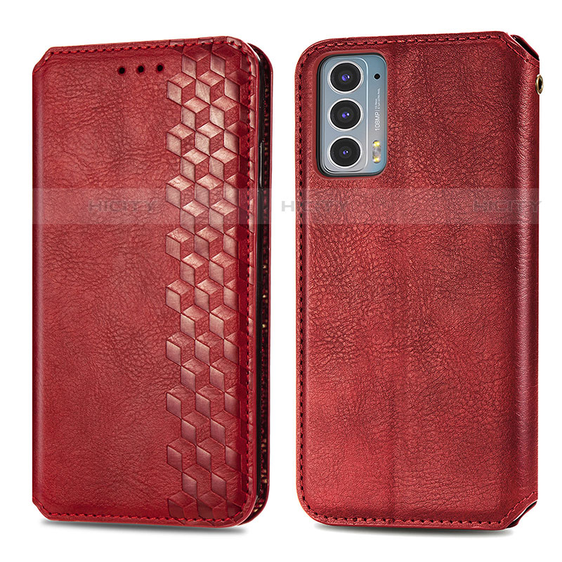 Coque Portefeuille Livre Cuir Etui Clapet S01D pour Motorola Moto Edge 20 5G Plus