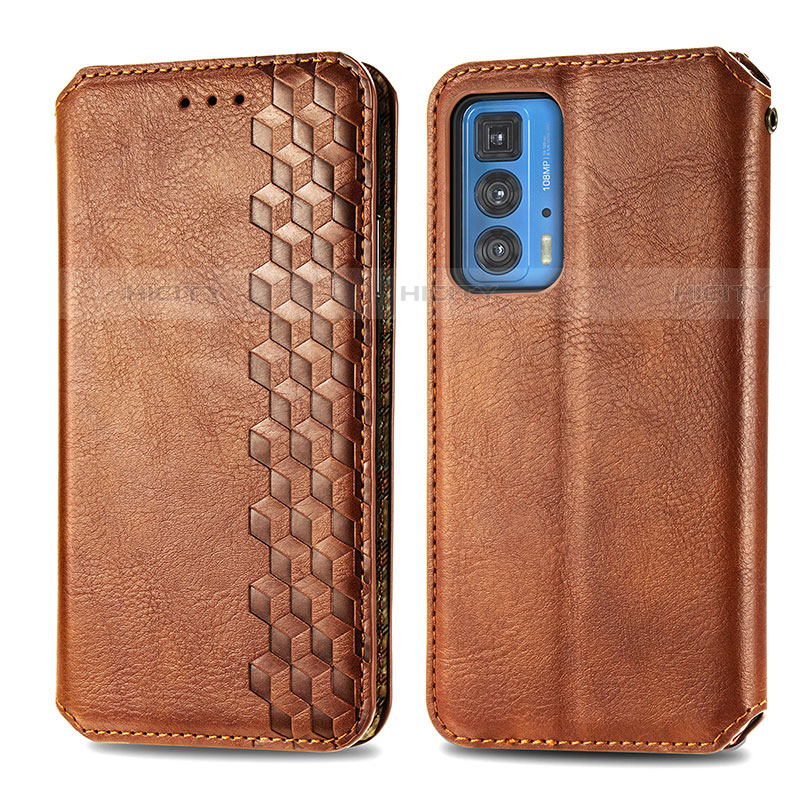 Coque Portefeuille Livre Cuir Etui Clapet S01D pour Motorola Moto Edge S Pro 5G Plus