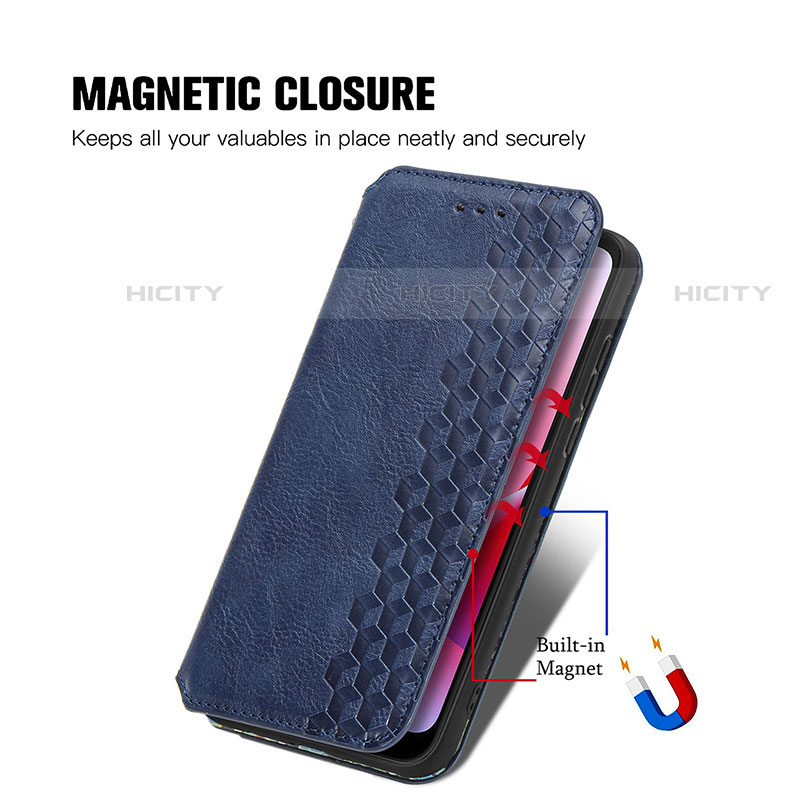 Coque Portefeuille Livre Cuir Etui Clapet S01D pour Motorola Moto G Play (2023) Plus