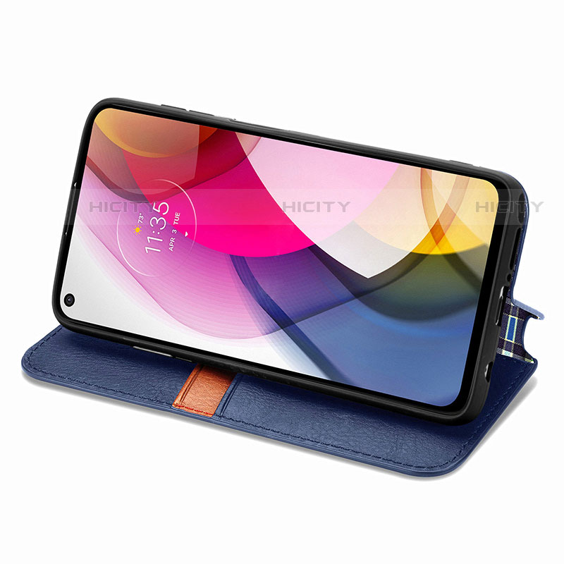 Coque Portefeuille Livre Cuir Etui Clapet S01D pour Motorola Moto G Stylus (2021) Plus