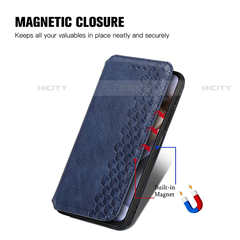 Coque Portefeuille Livre Cuir Etui Clapet S01D pour Motorola Moto G31 Plus