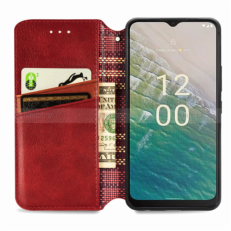 Coque Portefeuille Livre Cuir Etui Clapet S01D pour Nokia C32 Plus