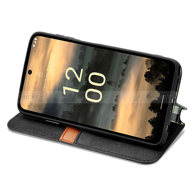 Coque Portefeuille Livre Cuir Etui Clapet S01D pour Nokia XR21 Plus